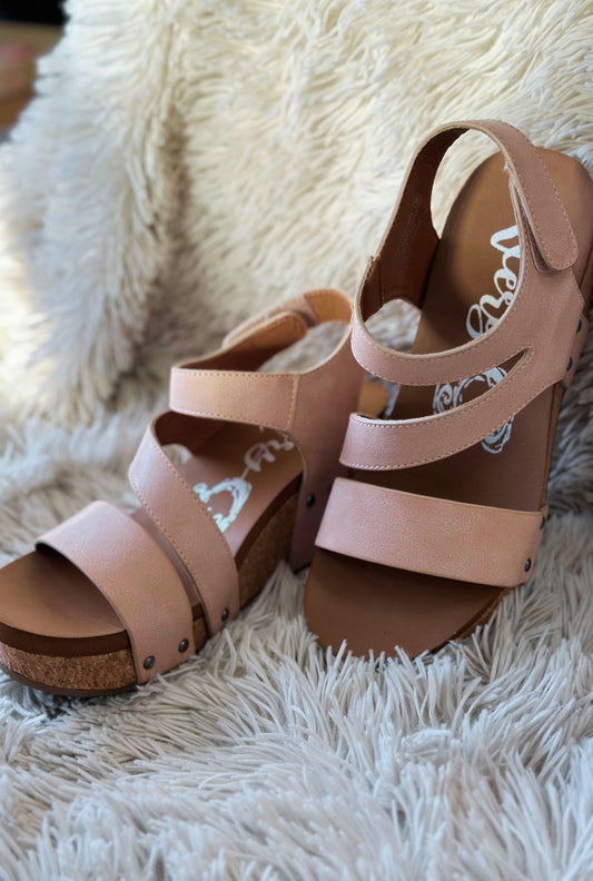 BLUSH CASPER 2 WEDGES